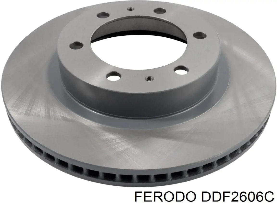 Гальмівні диски передні DDF2606C Ferodo