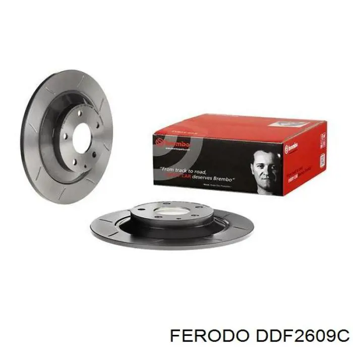 Задні дискові гальма Ferodo DDF2609C ціна, від 38.40 USD