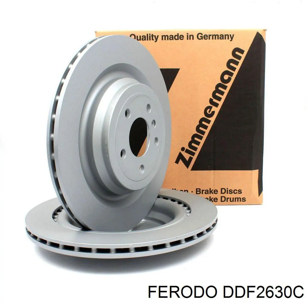 Диск гальмівний задній Ferodo DDF2630C