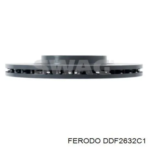 Купити DDF2632C1 Ferodo Ротор гальмівний