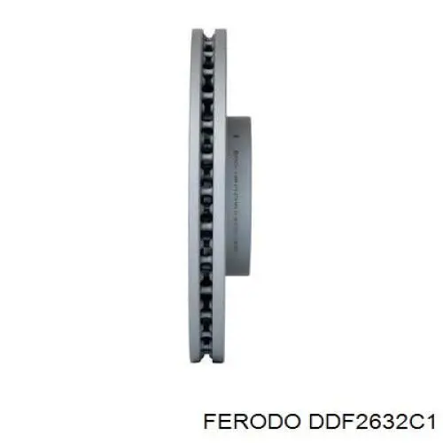 Диск переднього гальма Ferodo DDF2632C1 ціна, від 80.19 USD