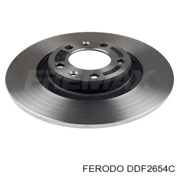 Купити DDF2654C Ferodo Диск заднього гальма