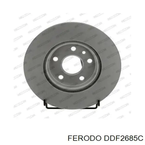 DDF2685C Ferodo диск гальмівний передній