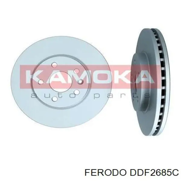 DDF2685C Ferodo Гальмо дискове переднє