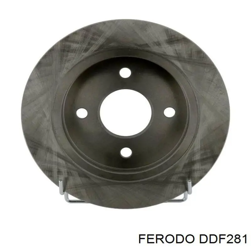 DDF281 Ferodo диск гальмівний задній