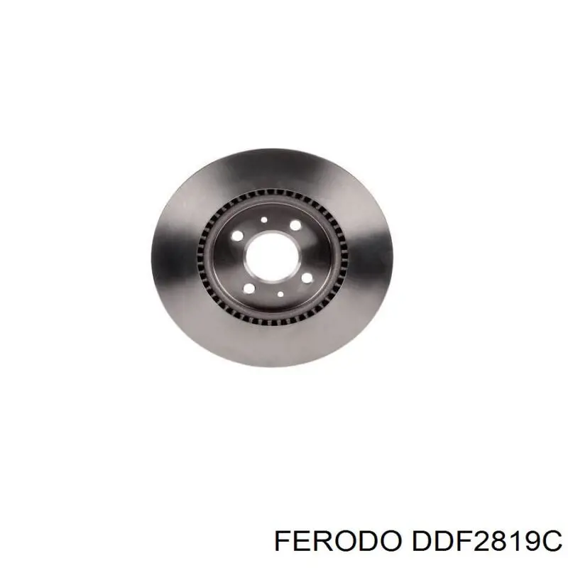 Гальмівні диски передні DDF2819C Ferodo