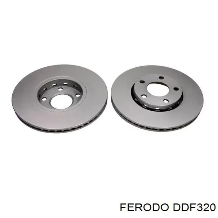 Купити DDF320 Ferodo Ротор гальмівний