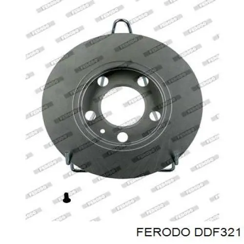 Гальмівні диски DDF321 Ferodo