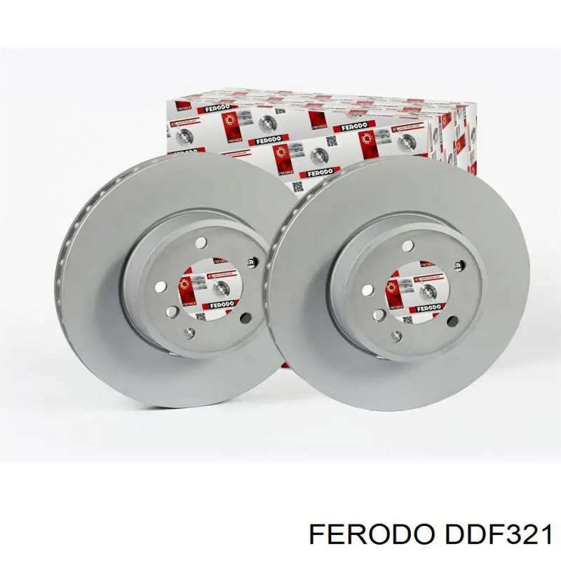 DDF321 Ferodo диск гальмівний задній