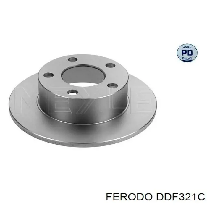 Задні дискові гальма Ferodo DDF321C ціна, від 28.18 USD