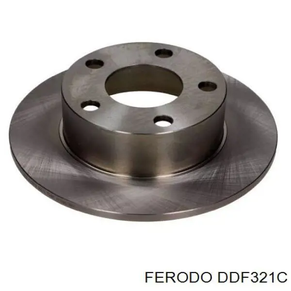Купити DDF321C Ferodo Диск заднього гальма