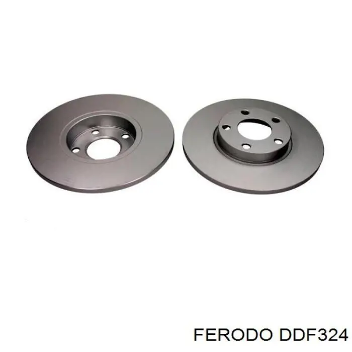 Купити DDF324 Ferodo Ротор гальмівний