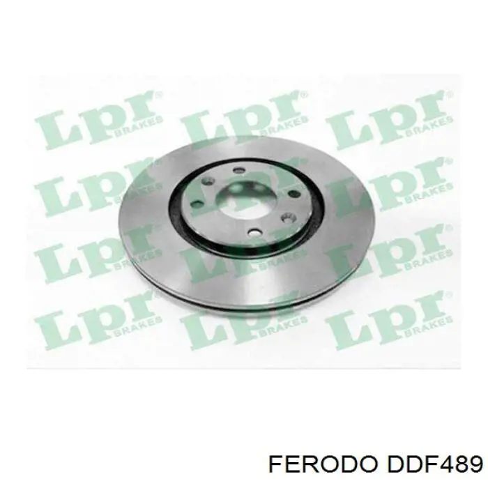 Купити DDF489 Ferodo Ротор гальмівний