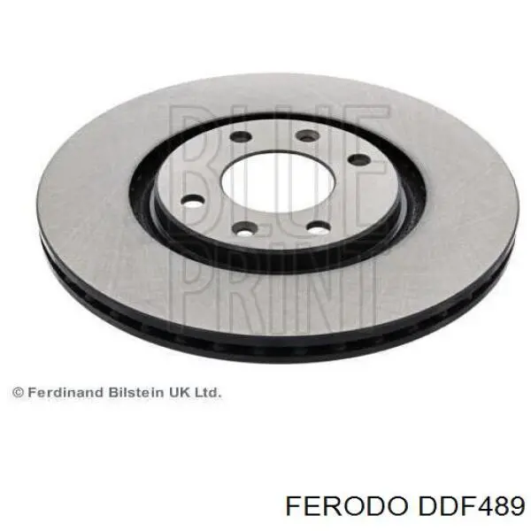 Гальмівні диски передні DDF489 Ferodo