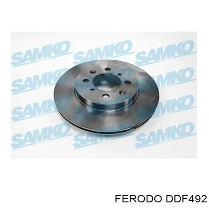 Купити DDF492 Ferodo Ротор гальмівний