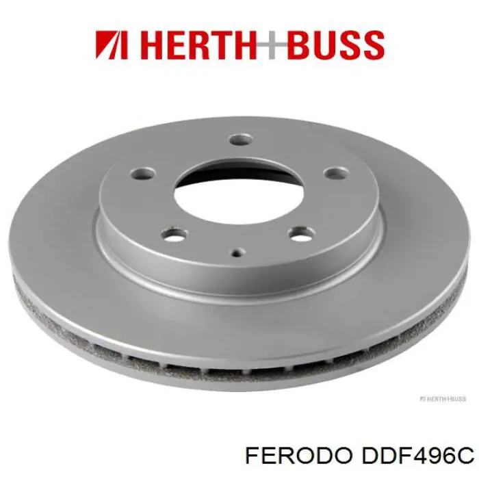 Диск переднього гальма Ferodo DDF496C ціна, від 30.44 USD