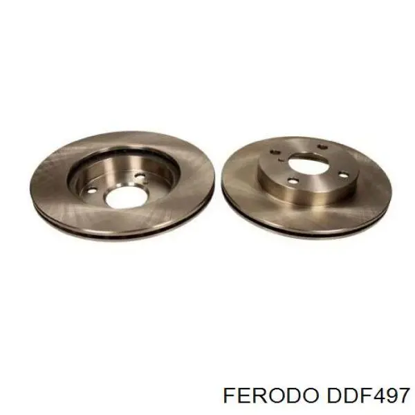 Диск гальмівний передній Ferodo DDF497