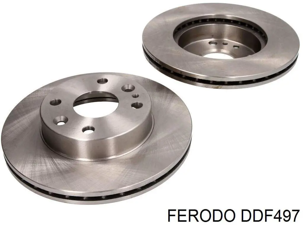 DDF497 Ferodo диск гальмівний передній
