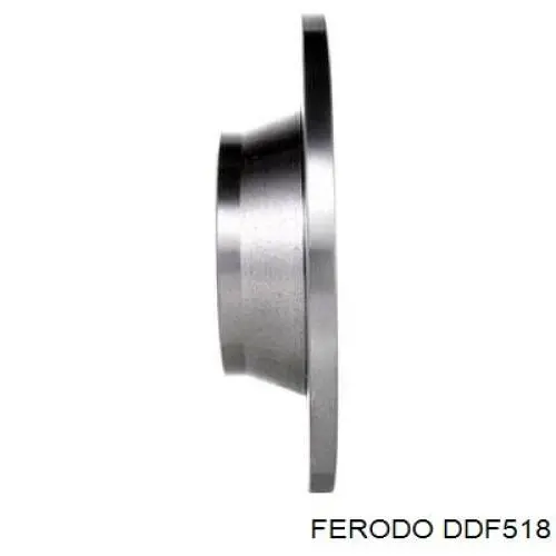 DDF518 Ferodo Гальмо дискове переднє