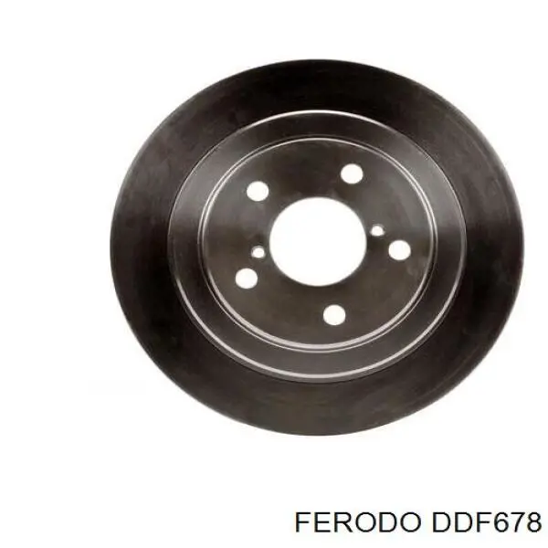 Гальмівні диски DDF678 Ferodo