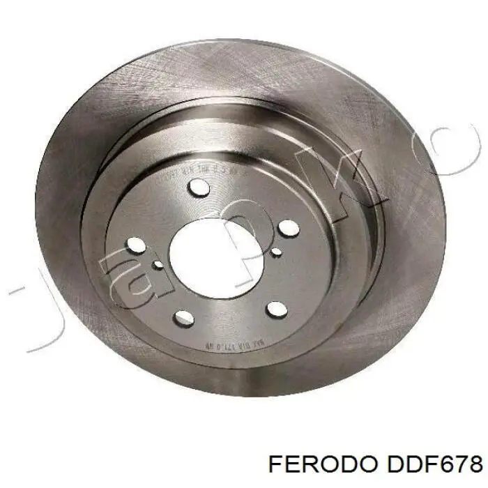 Диск гальмівний задній Ferodo DDF678