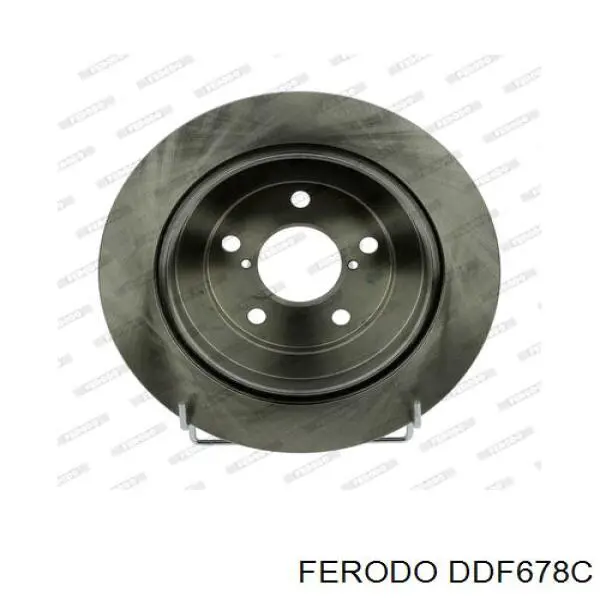 DDF678C Ferodo диск гальмівний задній