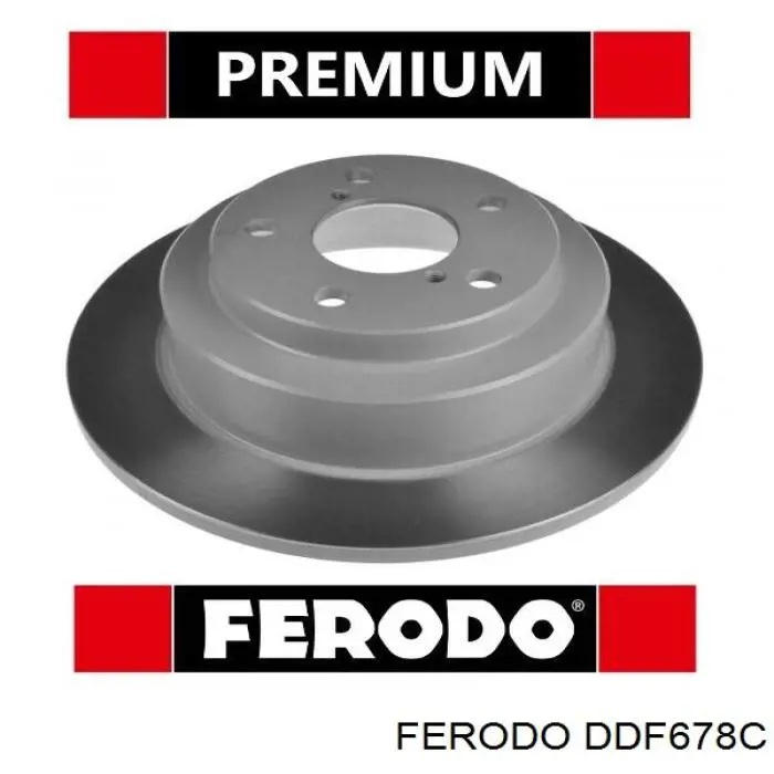 Задні дискові гальма Ferodo DDF678C ціна, від 33.38 USD