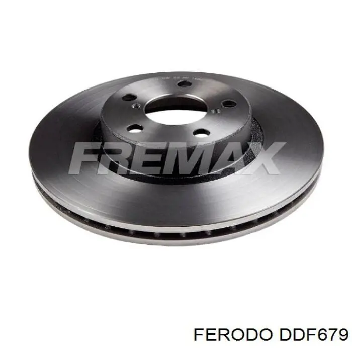 Диск гальмівний передній Ferodo DDF679