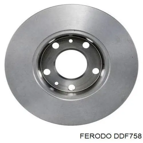Купити DDF758 Ferodo Ротор гальмівний