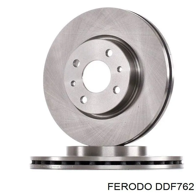 DDF762 Ferodo диск гальмівний передній