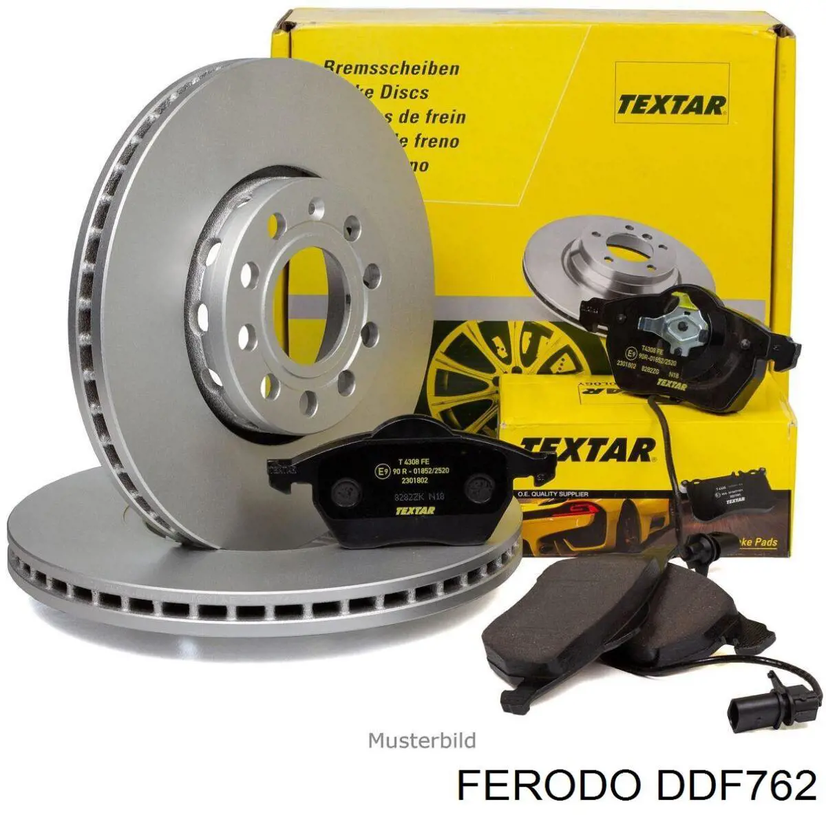 Гальмівні диски передні DDF762 Ferodo