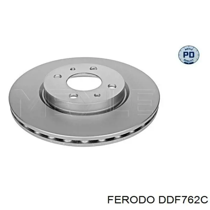 DDF762C Ferodo диск гальмівний передній