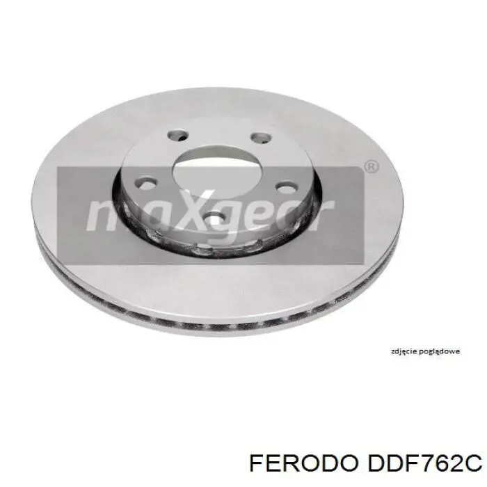 Диск переднього гальма Ferodo DDF762C ціна, від 30.97 USD