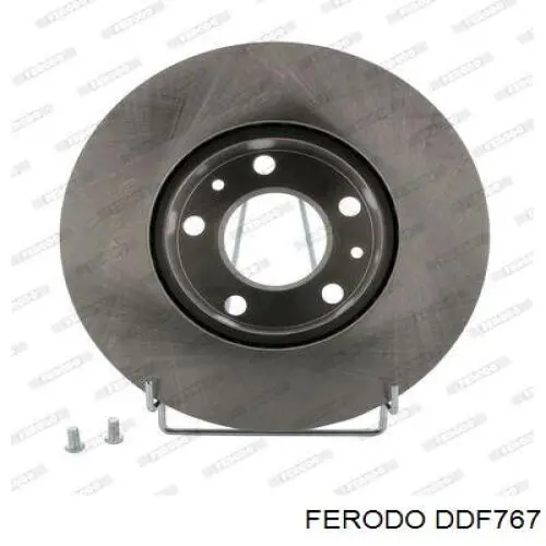 DDF767 Ferodo диск гальмівний передній
