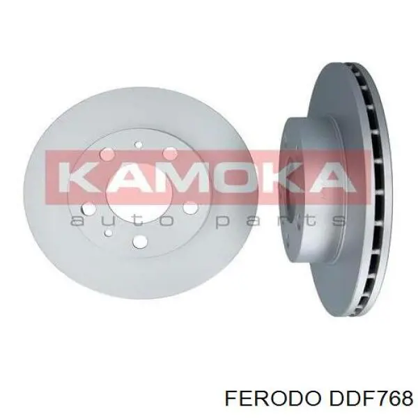 DDF768 Ferodo диск гальмівний передній