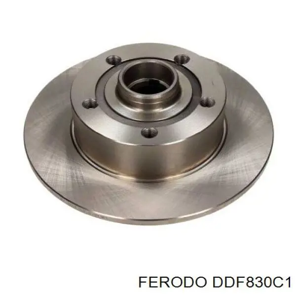 Диск гальмівний задній Ferodo DDF830C1