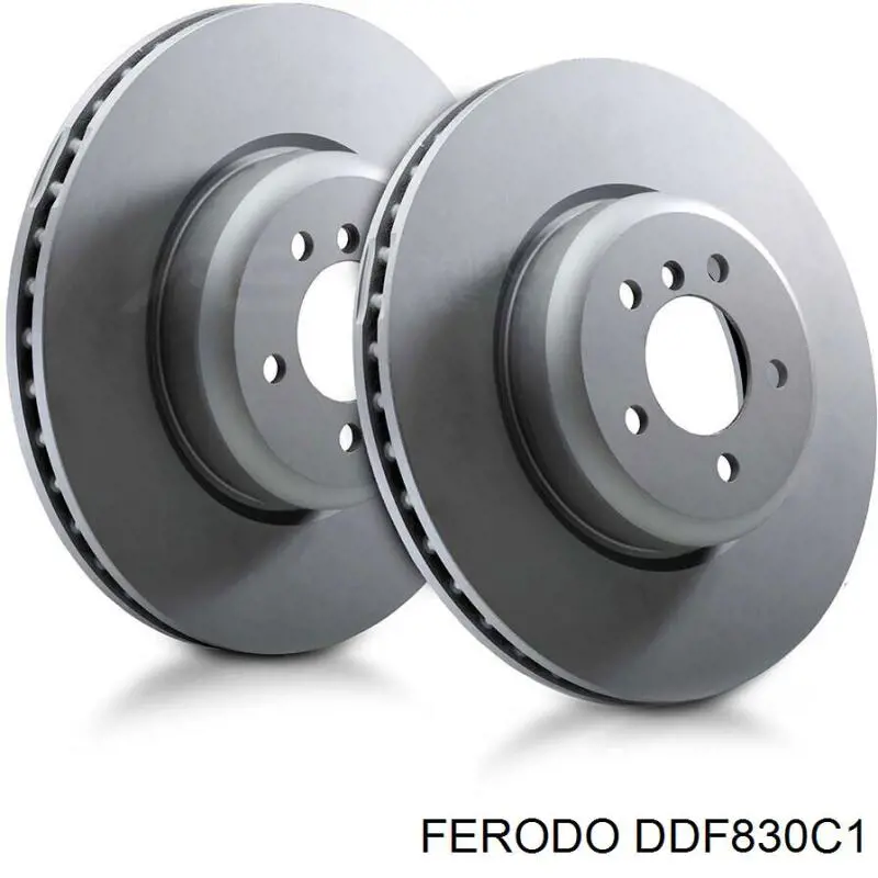 Гальмівні диски DDF830C1 Ferodo