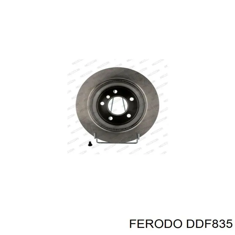 DDF835 Ferodo диск гальмівний задній