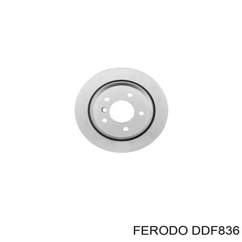 Купити DDF836 Ferodo Диск заднього гальма