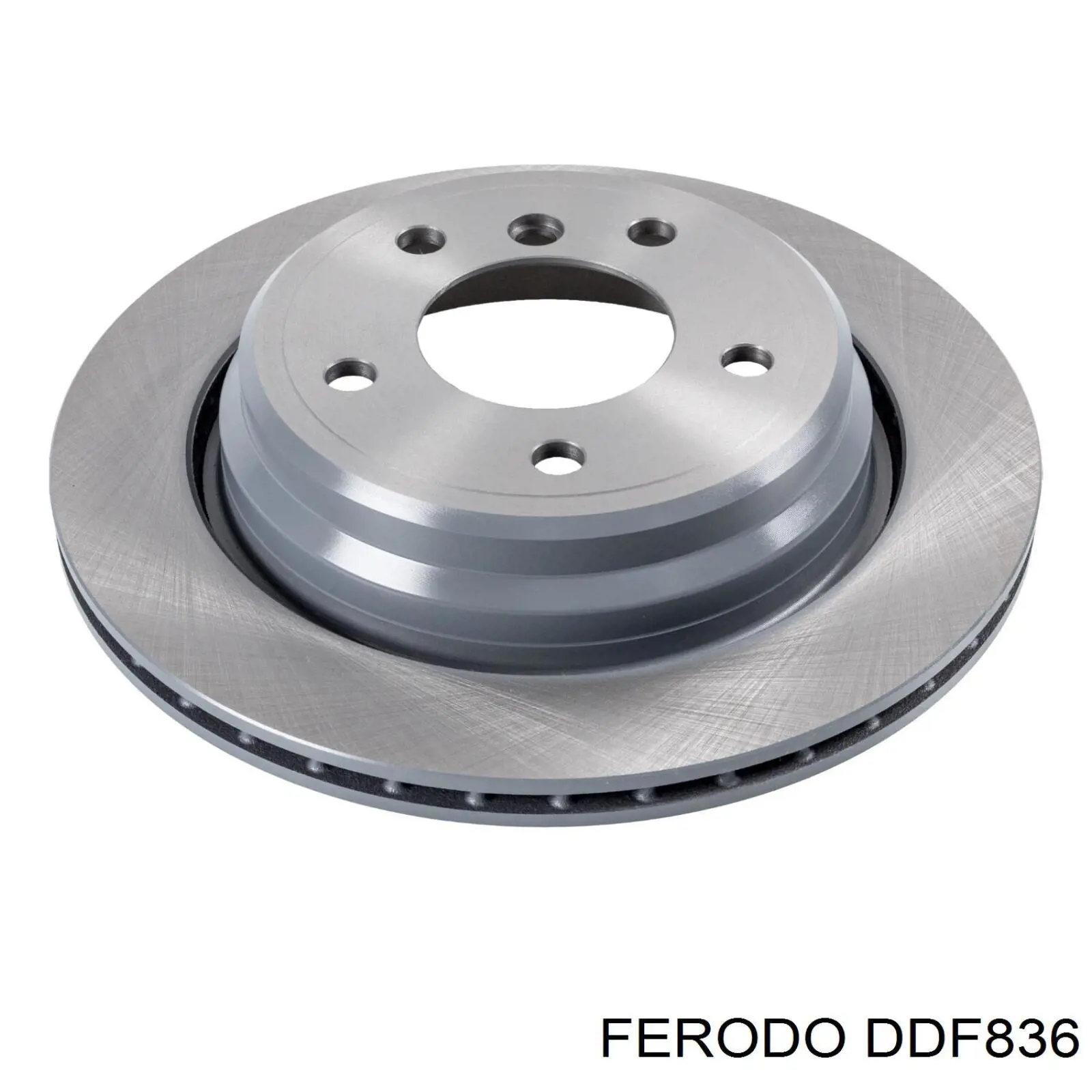 DDF836 Ferodo диск гальмівний задній