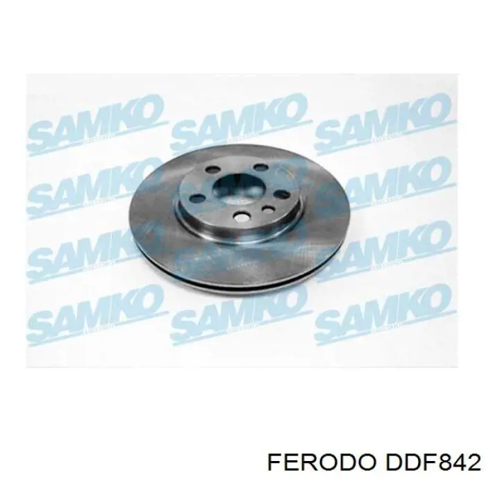 Диск гальмівний передній Ferodo DDF842