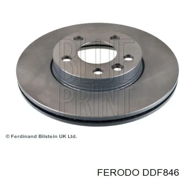 DDF846 Ferodo диск гальмівний передній