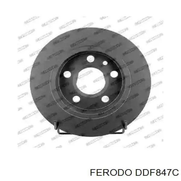 Купити DDF847C Ferodo Диск заднього гальма