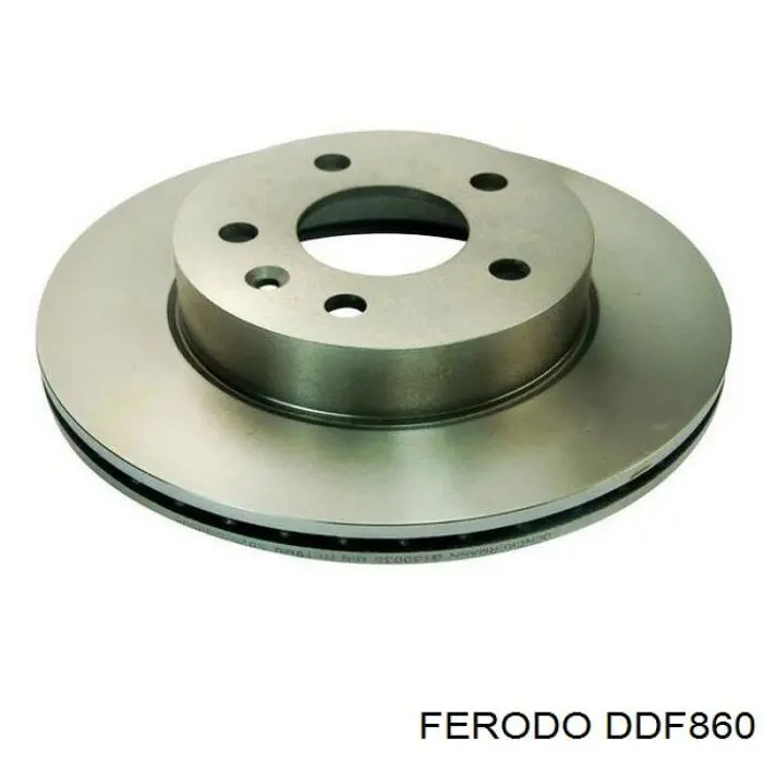 Гальмівні диски передні DDF860 Ferodo