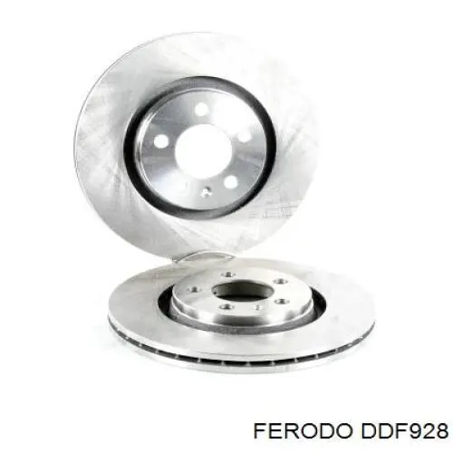 Диск переднього гальма Ferodo DDF928 ціна, від 34.26 USD