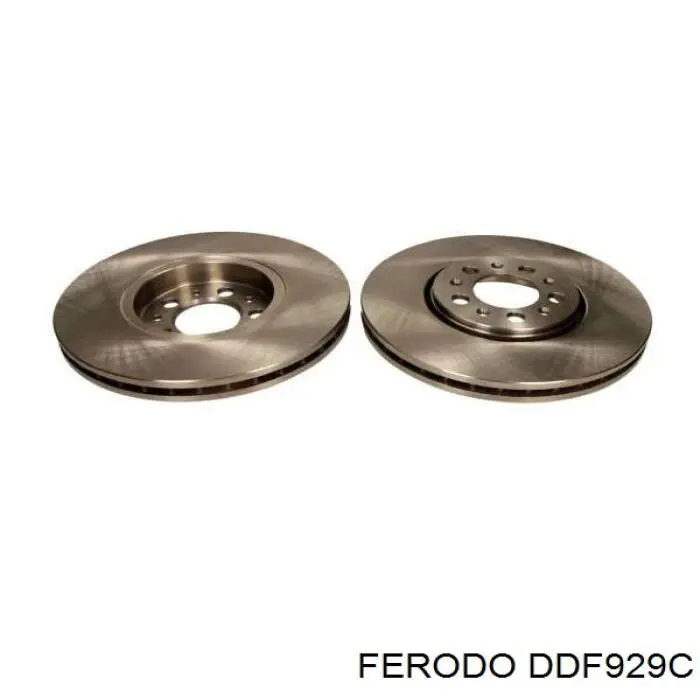 Купити DDF929C Ferodo Диск заднього гальма