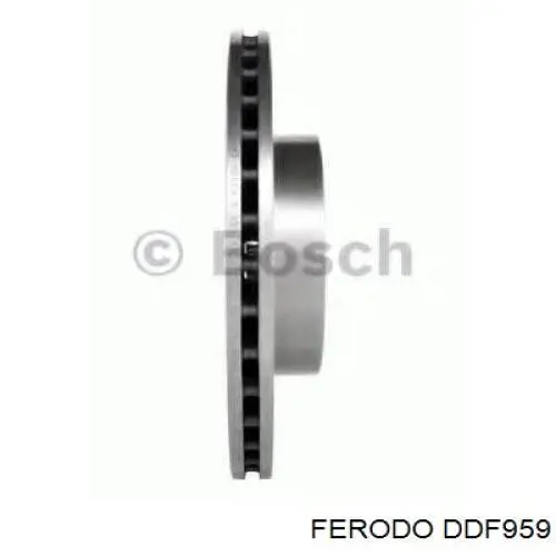 Диск переднього гальма Ferodo DDF959 ціна, від 38.04 USD