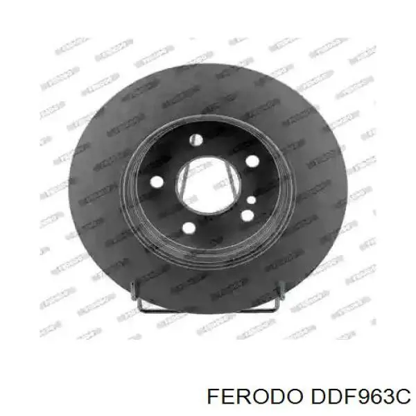 Диск гальмівний задній DDF963C Ferodo