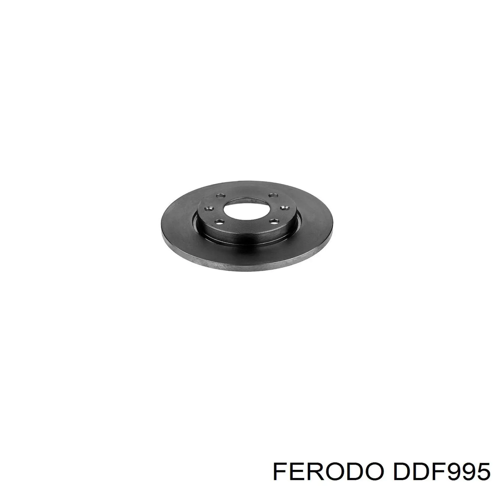 DDF995 Ferodo диск гальмівний передній