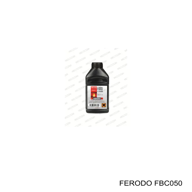 Рідина гальмівна Ferodo FBC050 ціна, від 3.55 USD